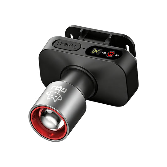 ไฟคาดหัว LED ชาร์จ USB ปรับแสงได้ 3 โหมด แบบพกพากันน้ำ IPX4 สำหรับตกปลา สำรวจ และฉุกเฉิน ไฟแคมป์ ไฟปีนเขา ไฟฉายคาดหัว